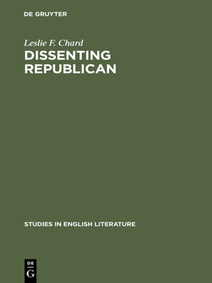 cover image of Dissenting republican
